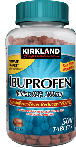 K.S Signature Ibuprofen 200 Mg., 500 Tablets | Compare to Advil Active Ingredients