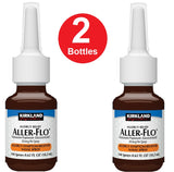 ( 2 Bottles ) 24-Hour Allergy Relief Nasal Spray, Fluticasone Propionate (Glucocorticoid), 50 mcg Per Spray, Full Prescription Strength, Non-Drowsy, 144 Metered Sprays | Compare to the active ingredient in Flonase