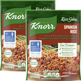 Pack of 2 Knorr Rice Sides Spanish Rice, Cooks in 7 Minutes, No Artificial Flavors, No Preservatives, No Added MSG 5.6 Oz