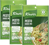 Pack of 3 Knorr Sauce Mix Pesto Pasta Sauce, Cooks in 9 Minutes, No Artificial Flavors, No Added MSG, 0.5 Oz