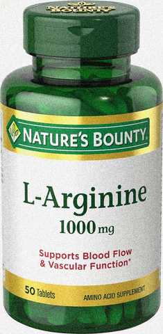 L-Arginine By Nature's Bounty, Blood Flow and Vascular Function Health, 1000 Mg, 50 Tablets