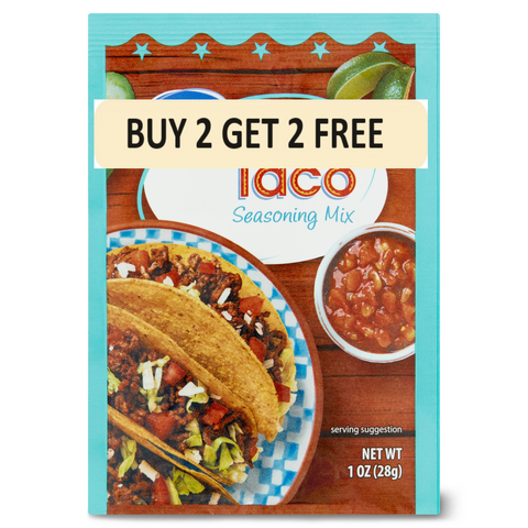 Original Taco Seasoning Mix, 1 Oz | Buy 2 Get 2 Free | Bundle with OFFERTOGO Health Guide