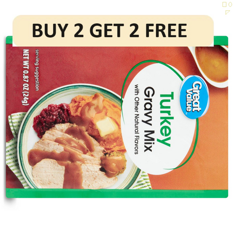 Turkey Gravy Mix, 0.87 Oz | Buy 2 Get 2 Free 