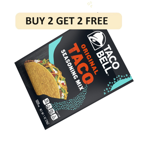 Taco Bell Original Taco Seasoning Mix, 1 Oz Packet | Buy 2 Get 2 Free 