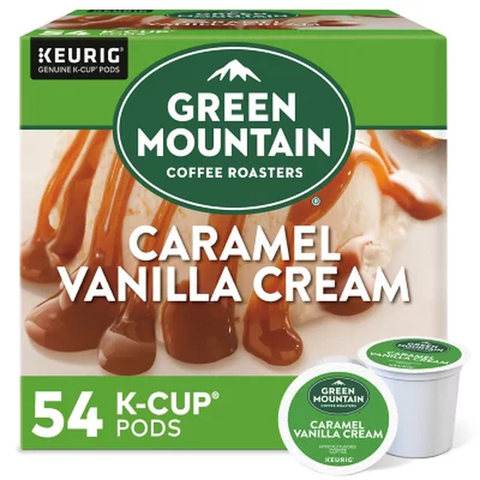 Green Mountain Coffee Single Serve K-Cups, Caramel Vanilla Cream (54 Ct.)