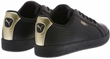 PUMA Women'S Smash WNS Perf Metallic Athletic Sneaker Black US Size 9