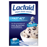 Lactaid Fast Act, Lactase Enzyme Supplement 120 Caplets