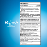 Refresh plus Lubricant Eye Drops, 100 Single Use Containers