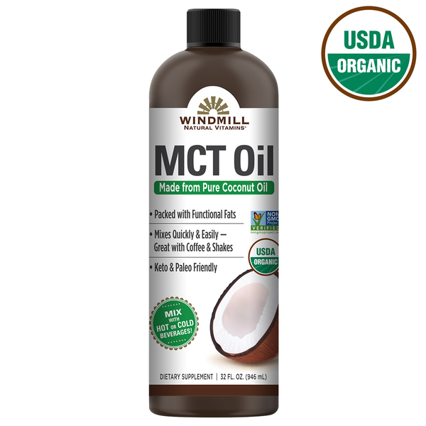 Windmill USDA Organic MCT Oil, 32 Ounces