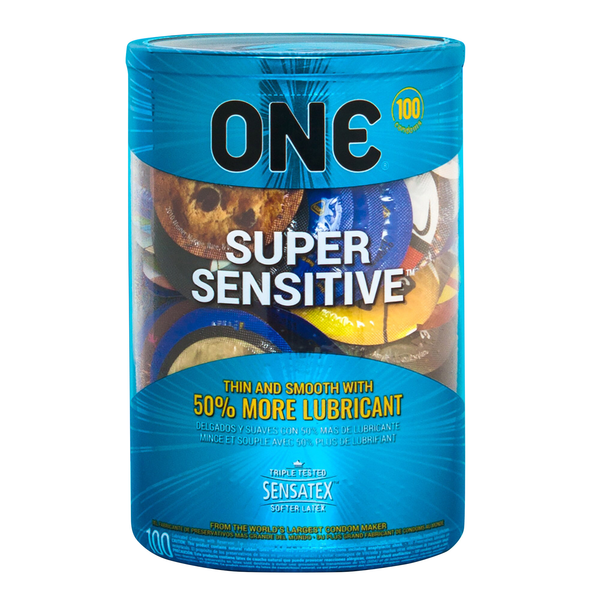 ONE Super Sensitive, 100 Condoms