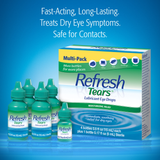 Refresh Tears Lubricant Eye Drops Multi-Pack, 65 Ml.