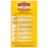 Nature Made Diabetes Health Pack, Brand new 60 Packets #32564