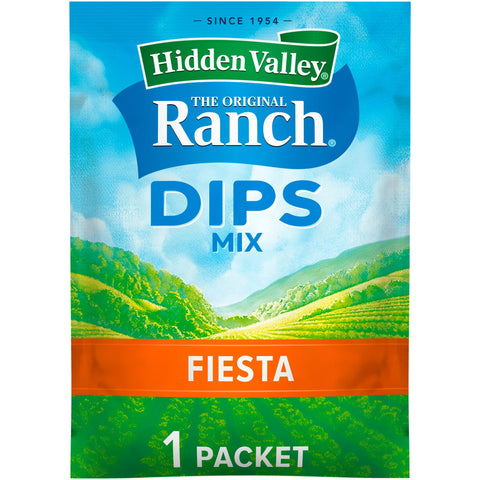 Hidden Valley Fiesta Ranch Dips Mix, 1 Oz Gluten Free 