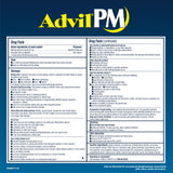 Advil PM, Pain Reliever / Nighttime Sleep Aid, 200 Caplets