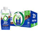 Orgain Clean Grass Fed Protein Shake, Creamy Chocolate Fudge, 11 Fl Oz, 18-Pack