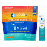 Liquid I.V. Hydration Multiplier, 30 Individual Serving Stick Packs in Resealable Pouch, Tropical Punch