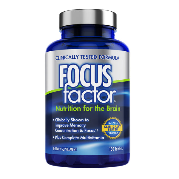 Focus-factor Nutrition Brain Dietary Supplement, 180 Tablets  | Offer ToGo