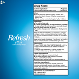 Refresh plus Lubricant Eye Drops, 100 Single Use Containers |Preservative Free