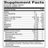 Pure Hawaiian Spirulina 3000 Mg., 360 Tablets | Vegan, Non-GMO