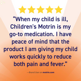 Children'S Motrin Oral Suspension, Pain Relief, Ibuprofen, Berry Flavored, 4 Oz