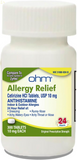Ohm 24-Hour Allergy Medicine (300-Count) Antihistamine for Pollen, Hay Fever, Dry, Itchy Eyes, Allergies | Cetirizine Hcl 10Mg Tablets