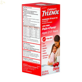 Children's Tylenol Dye-Free Pain + Fever Medicine, Acetaminophen Ages 2-11 , Cherry, 4 Fl. Oz