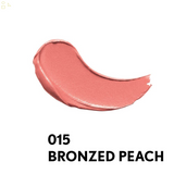 COVERGIRL Continuous Color Lipstick Bronzed Peach 015, Vitamin a & E, .13 Fl Oz ,Moisturizing Lipstick, Long Lasting Lipstick, Extended Palette of Shades, Keeps Lips Soft