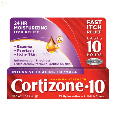 Cortizone 10 Intensive Healing anti Itch Creme (1 Oz)