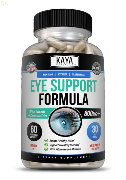Eye Support Supplement, Lutein & Zeaxanthin, Vision Health, Eye Strain Support