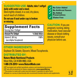 Nature Made Vitamin E Extra Strength 267 Mg (400 IU) D-Alpha 100 Softgels 