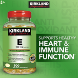 Kirkland Vitamin E 180 Mg., 500 Softgels