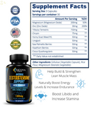 Men Performance Natural Testosterone Booster - Increase Energy, Muscle Growth, Strength