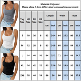 Women Casual Basic Vest Camisole Ribbed Cami Tank Tops Sleeveless T-Shirt Blouse