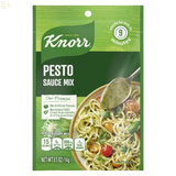 Pack of 3 Knorr Sauce Mix Pesto Pasta Sauce, Cooks in 9 Minutes, No Artificial Flavors, No Added MSG, 0.5 Oz