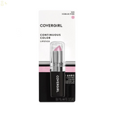 COVERGIRL Continuous Color Lipstick, 505 Iceblue Pink, 0.13 Oz, Moisturizing Lipstick, Long Lasting Lipstick, Extended Palette of Shades, Keeps Lips Soft