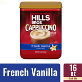 Hills Bros. Instant Cappuccino Mix, French Vanilla, 16 Oz (Pack of 1)