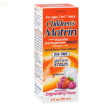 Children'S Motrin Ibuprofen Kids Medicine, Berry Flavored, 4 Fl. Oz