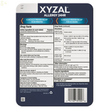 2 Pack Xyzal Allergy 24 Hour Antihistamine 5 Mg., 110 Tablets each  | Relieves Runny Nose, Sneezing, Itchy/Watery Eyes