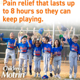 Children'S Motrin Dye-Free Pain Reliever & Fever Reducer Ibuprofen Pack of 4