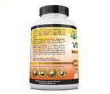 Vitamin C 1,700 MG with Vitamin D3, Zinc, Elderberry, Ginger Root - 100 V Caps