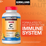 Kirkland Signature Chewable Vitamin C 500 Mg., 500 Tablets