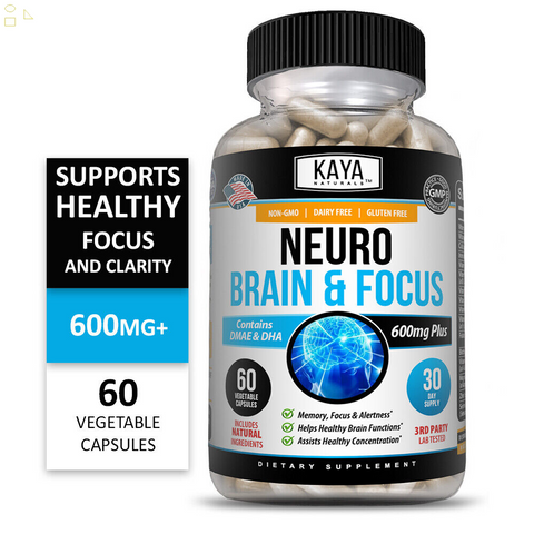 Brain Health & Memory Booster, Focus Function, Clarity Nootropic Supplement | Compare To Focus Factor Active Ingredients 