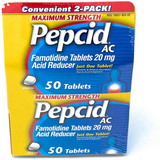 Pepcid AC Maximum Strength 20 Mg., 100 Tablets