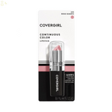 COVERGIRL Continuous Color Lipstick, 415 Rose Quartz, 0.13 Oz, Moisturizing Lipstick, Long Lasting Lipstick, Extended Palette of Shades, Keeps Lips Soft