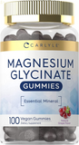 Magnesium Glycinate Gummies | 100 Count | Vegan, Non-Gmo, Gluten Free Supplement | by