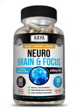 (2 Pack) Brain & Focus, Memory, Function, Clarity Nootropic Supplement | Compare To Focus Factor Active Ingredients 