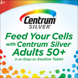 2 Pack Centrum Silver Adults 50+ Multivitamin, 325 Tablets each | Offer ToGo