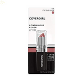 COVERGIRL Continuous Color Lipstick, 30 It'S Your Mauve, 0.13 Oz, Moisturizing Lipstick, Long Lasting Lipstick, Extended Palette of Shades, Keeps Lips Soft