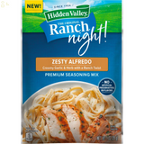 Hidden Valley Ranch Night Zesty Alfredo Premium Seasoning Mix, 1 Oz
