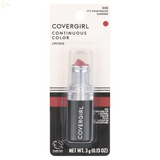 COVERGIRL Continuous Color Lipstick, 30 It'S Your Mauve, 0.13 Oz, Moisturizing Lipstick, Long Lasting Lipstick, Extended Palette of Shades, Keeps Lips Soft